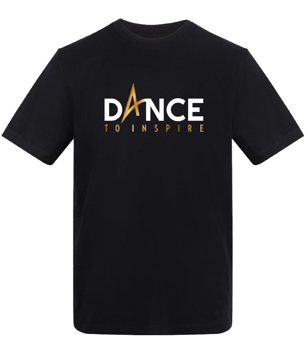 Dance To Inspire - Black tshirt with large logo
